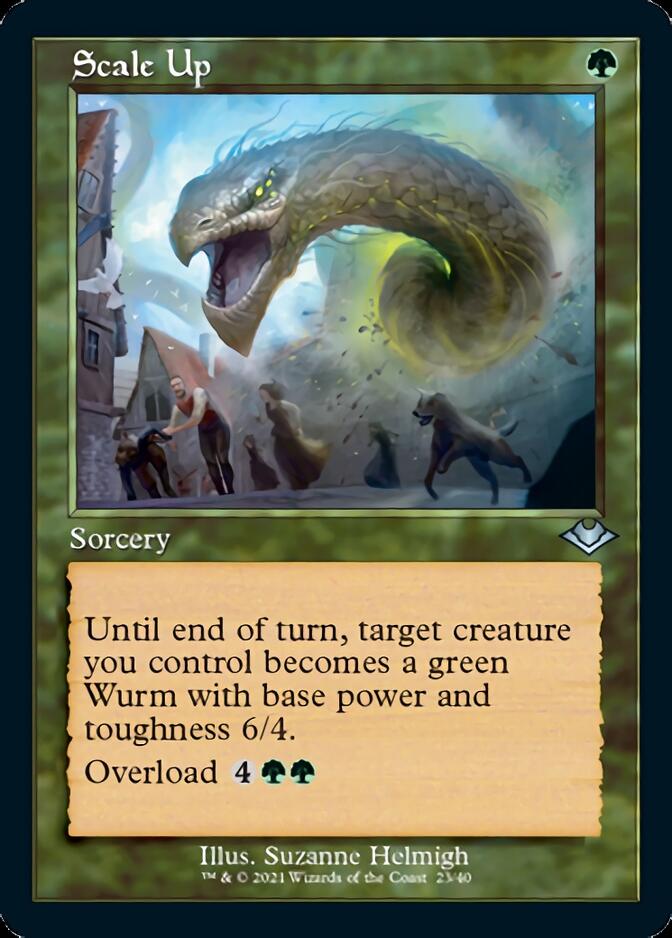 Scale Up (Retro Foil Etched) [Modern Horizons] - The Mythic Store | 24h Order Processing