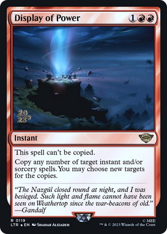 Display of Power [The Lord of the Rings: Tales of Middle-Earth Prerelease Promos] - The Mythic Store | 24h Order Processing