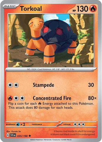 Torkoal (035/198) [Scarlet & Violet: Base Set] - The Mythic Store | 24h Order Processing