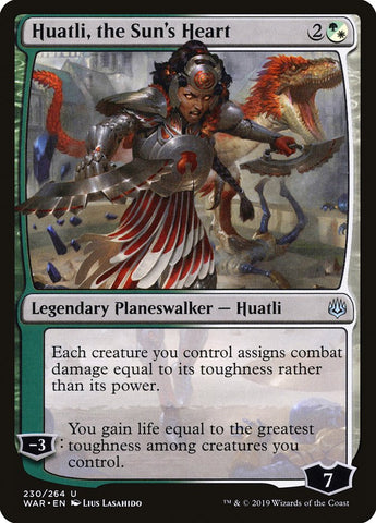 Huatli, the Sun's Heart [War of the Spark] - The Mythic Store | 24h Order Processing