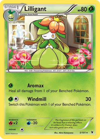 Lilligant (5/101) [Black & White: Noble Victories] - The Mythic Store | 24h Order Processing