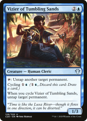 Vizier of Tumbling Sands [Commander 2020] - The Mythic Store | 24h Order Processing
