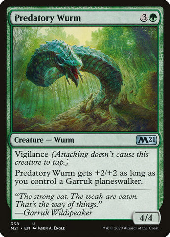 Predatory Wurm [Core Set 2021] - The Mythic Store | 24h Order Processing
