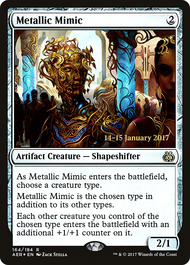 Metallic Mimic [Aether Revolt Prerelease Promos] - The Mythic Store | 24h Order Processing