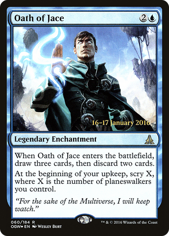 Oath of Jace [Oath of the Gatewatch Prerelease Promos] - The Mythic Store | 24h Order Processing