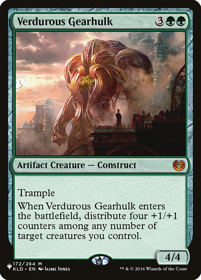 Verdurous Gearhulk [The List] - The Mythic Store | 24h Order Processing