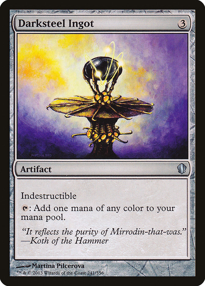Darksteel Ingot [Commander 2013] - The Mythic Store | 24h Order Processing
