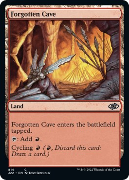 Forgotten Cave [Jumpstart 2022] - The Mythic Store | 24h Order Processing