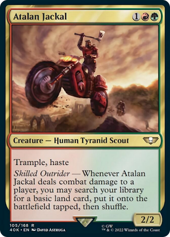 Atalan Jackal (Surge Foil) [Warhammer 40,000] - The Mythic Store | 24h Order Processing