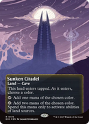 Sunken Citadel (0176) (Borderless) (Galaxy Foil) [Edge of Eternities: Stellar Sights] - The Mythic Store | 24h Order Processing