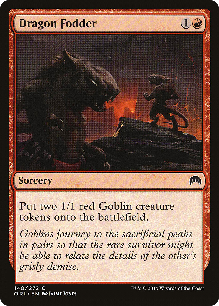 Dragon Fodder [Magic Origins] - The Mythic Store | 24h Order Processing