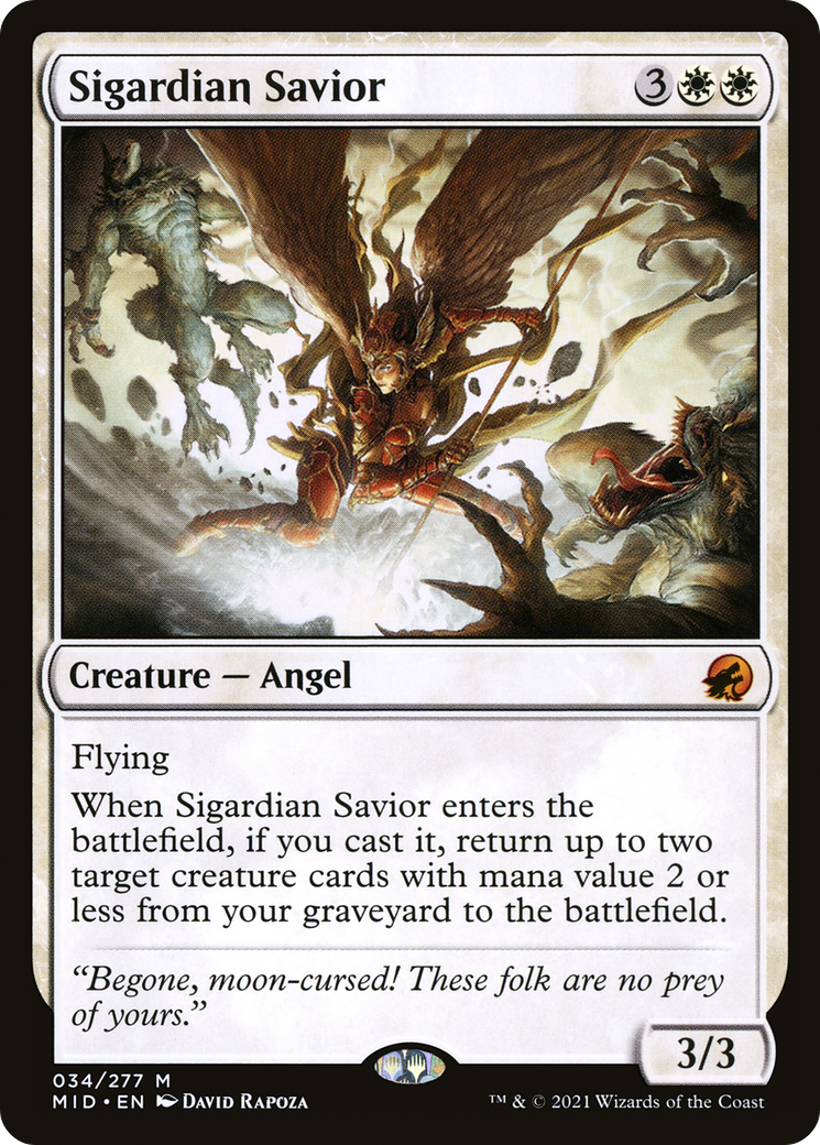 Sigardian Savior [Innistrad: Midnight Hunt] - The Mythic Store | 24h Order Processing