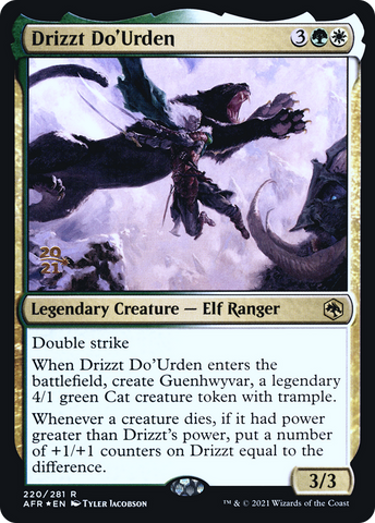 Drizzt Do'Urden [Dungeons & Dragons: Adventures in the Forgotten Realms Prerelease Promos] - The Mythic Store | 24h Order Processing