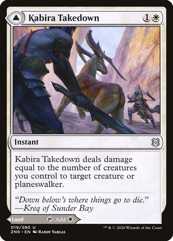 Kabira Takedown // Kabira Plateau [Zendikar Rising] - The Mythic Store | 24h Order Processing