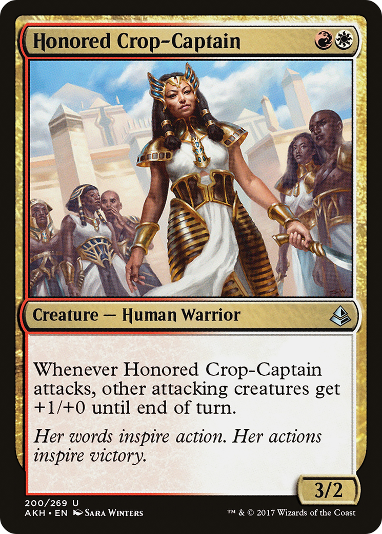 Honored Crop-Captain [Amonkhet] - The Mythic Store | 24h Order Processing