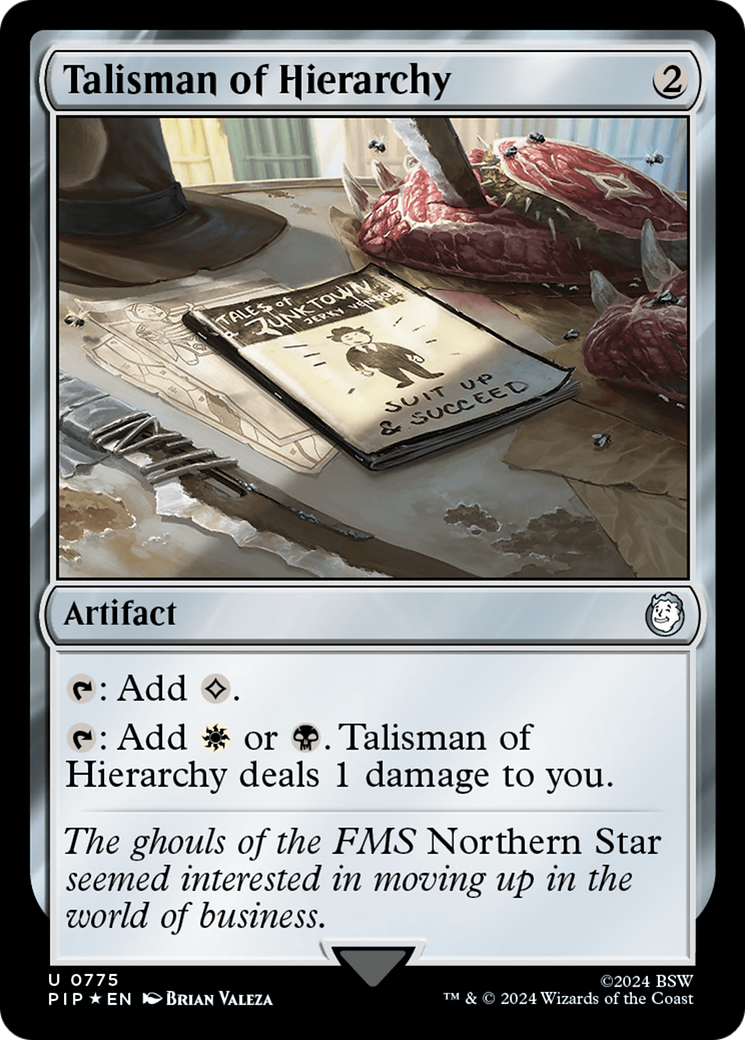 Talisman of Hierarchy (Surge Foil) [Fallout] - The Mythic Store | 24h Order Processing