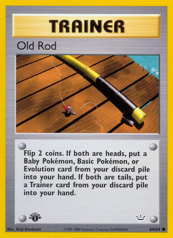 Old Rod (64/64) [Neo Revelation 1st Edition] - The Mythic Store | 24h Order Processing