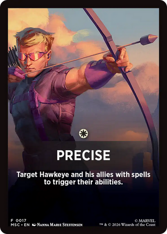 Precise Theme Card [Marvel Super Heroes Commander] - The Mythic Store | 24h Order Processing