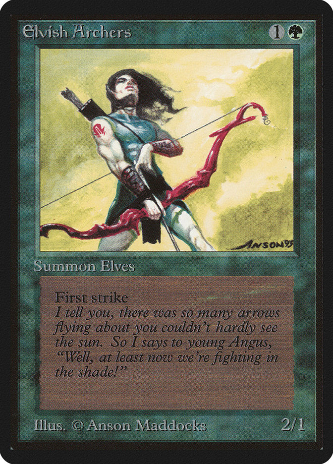 Elvish Archers [Beta Edition] - The Mythic Store | 24h Order Processing