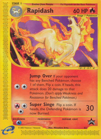 Rapidash (51) [Wizards of the Coast: Black Star Promos] - The Mythic Store | 24h Order Processing