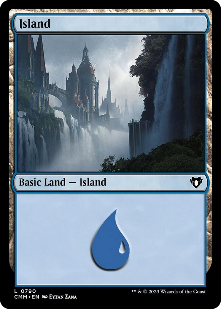 Island (790) [Commander Masters] - The Mythic Store | 24h Order Processing