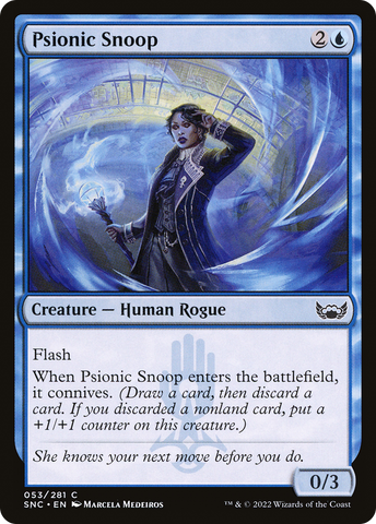 Psionic Snoop [Streets of New Capenna] - The Mythic Store | 24h Order Processing