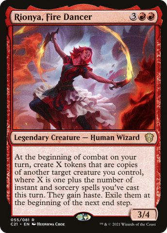 Rionya, Fire Dancer [Commander 2021] - The Mythic Store | 24h Order Processing