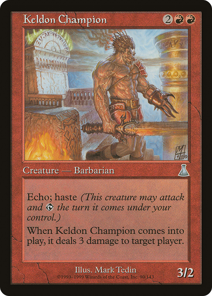 Keldon Champion [Urza's Destiny] - The Mythic Store | 24h Order Processing