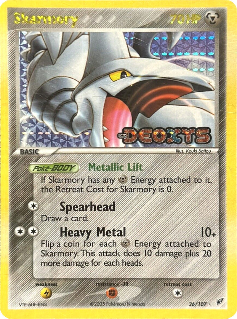 Skarmory (26/107) (Stamped) [EX: Deoxys] - The Mythic Store | 24h Order Processing