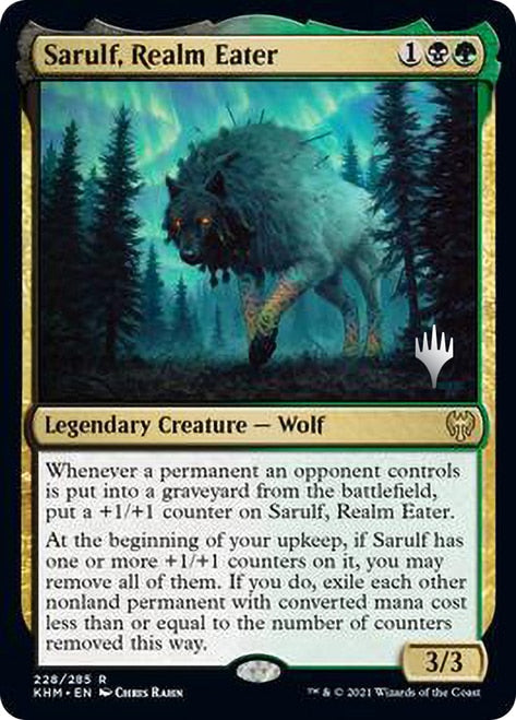 Sarulf, Realm Eater (Promo Pack) [Kaldheim Promos] - The Mythic Store | 24h Order Processing