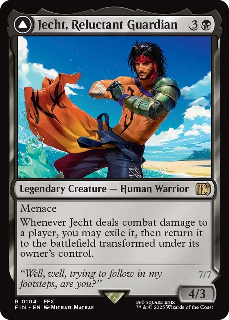 Jecht, Reluctant Guardian // Braska's Final Aeon [FINAL FANTASY] - The Mythic Store | 24h Order Processing