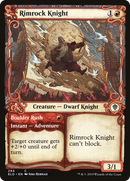 Rimrock Knight // Boulder Rush (Showcase) [Throne of Eldraine] - The Mythic Store | 24h Order Processing