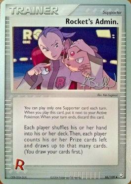 Rocket's Admin. (86/109) (Eeveelutions - Jimmy Ballard) [World Championships 2006] - The Mythic Store | 24h Order Processing