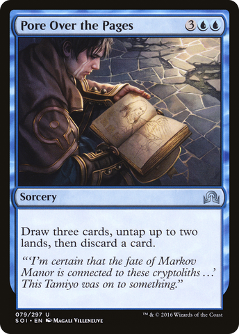 Pore Over the Pages [Shadows over Innistrad] - The Mythic Store | 24h Order Processing