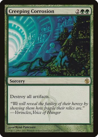 Creeping Corrosion [Mirrodin Besieged] - The Mythic Store | 24h Order Processing