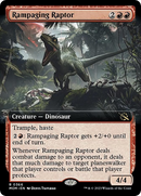 Rampaging Raptor (Extended Art) [March of the Machine] - The Mythic Store | 24h Order Processing
