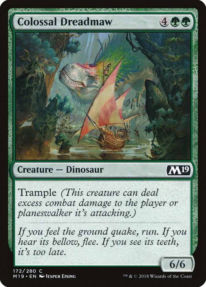 Colossal Dreadmaw [Core Set 2019] - The Mythic Store | 24h Order Processing
