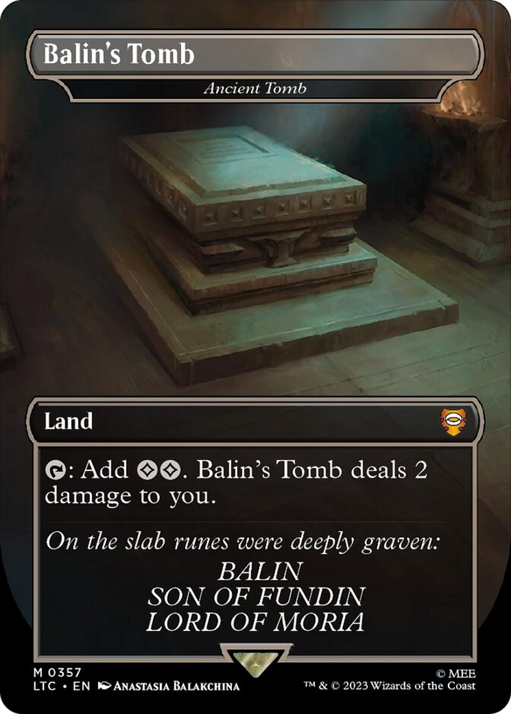 Ancient Tomb - Balin's Tomb [The Lord of the Rings: Tales of Middle-Earth Commander] - The Mythic Store | 24h Order Processing