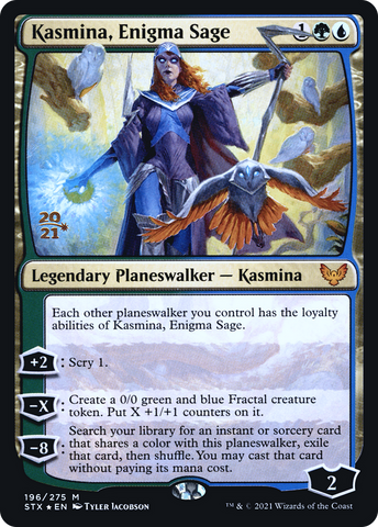 Kasmina, Enigma Sage [Strixhaven: School of Mages Prerelease Promos] - The Mythic Store | 24h Order Processing