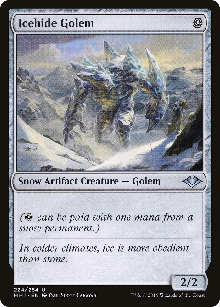Icehide Golem [Modern Horizons] - The Mythic Store | 24h Order Processing