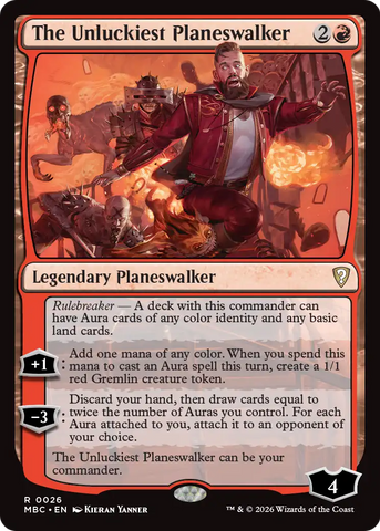 The Unluckiest Planeswalker [Mystery Booster: Commander Edition] - The Mythic Store | 24h Order Processing