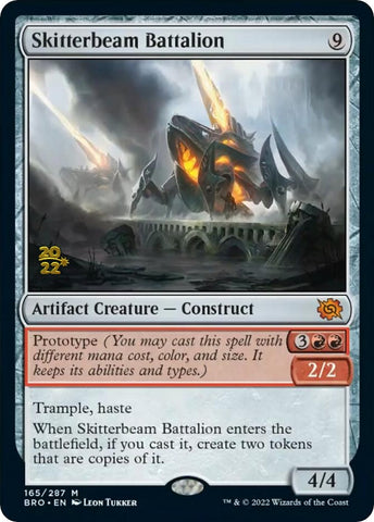 Skitterbeam Battalion [The Brothers' War Prerelease Promos] - The Mythic Store | 24h Order Processing