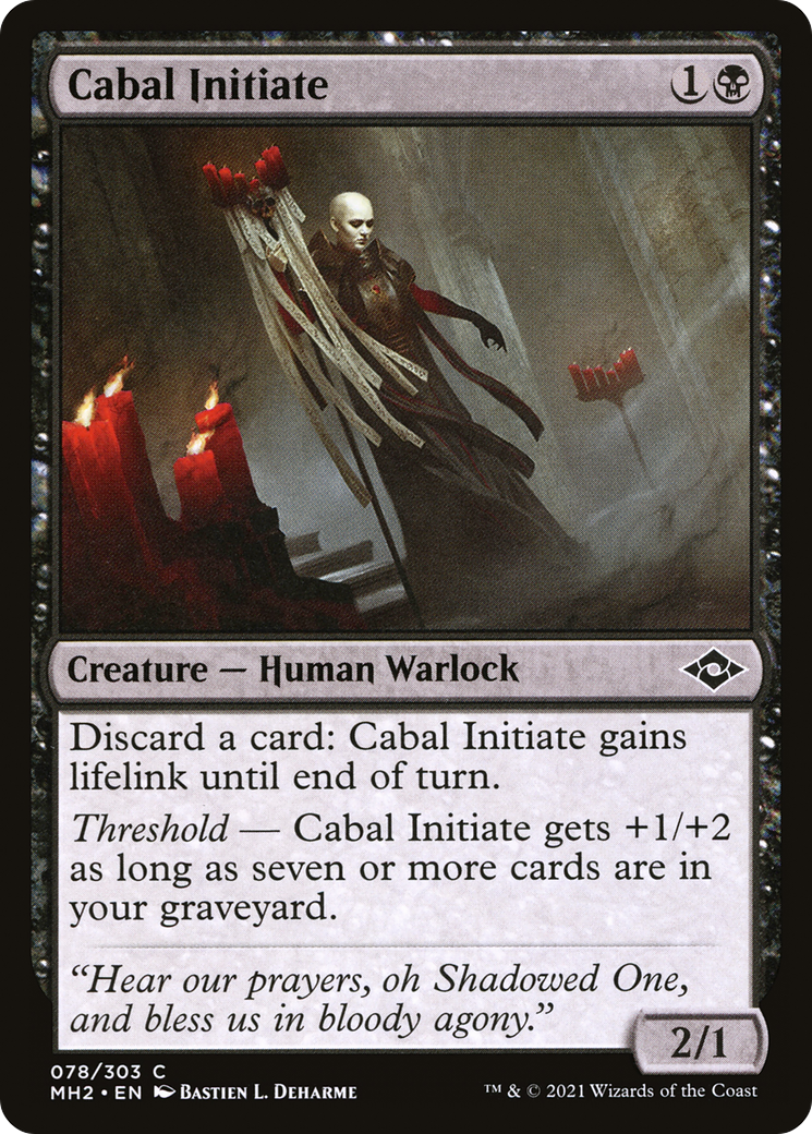 Cabal Initiate [Modern Horizons 2] - The Mythic Store | 24h Order Processing