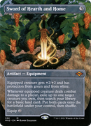 Sword of Hearth and Home (Borderless Alternate Art) [Modern Horizons 2] - The Mythic Store | 24h Order Processing