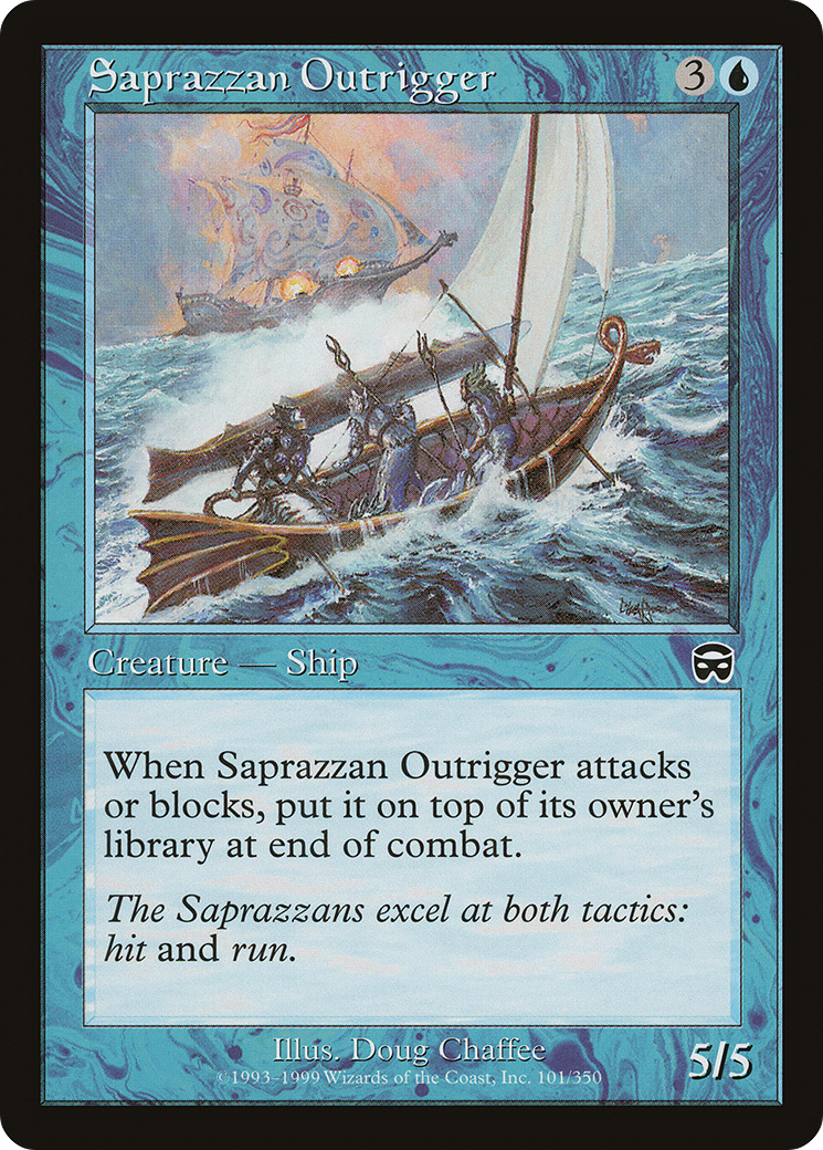 Saprazzan Outrigger [Mercadian Masques] - The Mythic Store | 24h Order Processing