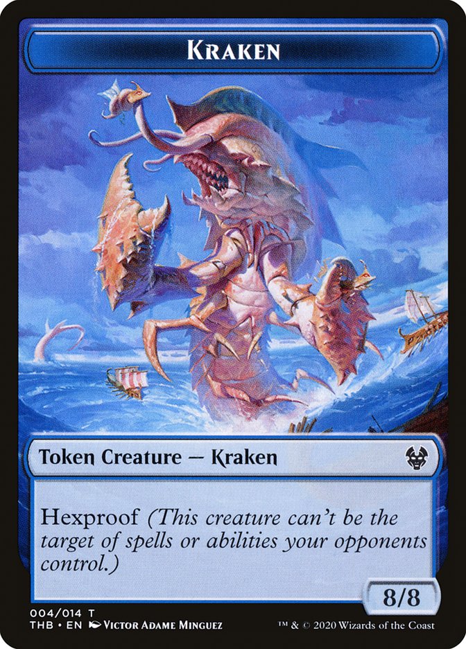 Kraken Token [Theros Beyond Death Tokens] - The Mythic Store | 24h Order Processing