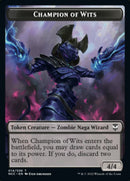 Tentacle // Champion of Wits Double-Sided Token [Streets of New Capenna Commander Tokens] - The Mythic Store | 24h Order Processing