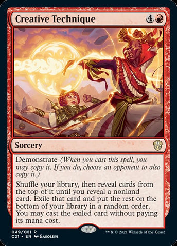 Creative Technique [Commander 2021] - The Mythic Store | 24h Order Processing