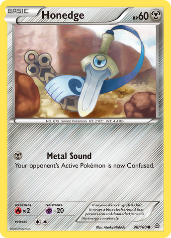 Honedge (98/160) [XY: Primal Clash] - The Mythic Store | 24h Order Processing