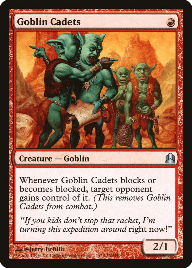 Goblin Cadets [Commander 2011] - The Mythic Store | 24h Order Processing